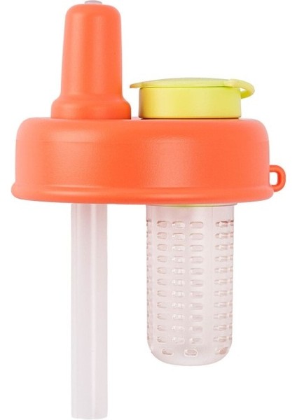 Pembe 2si 1 Arada Kapaklı Termos Bardak 480ML