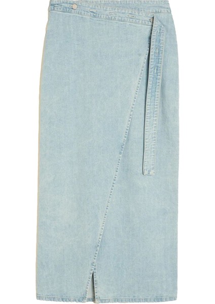 Kadınlar Için Şık A Kesim Denim Etek