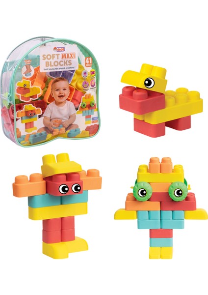 Soft Maxi Bloklar 41 Parça Çanta