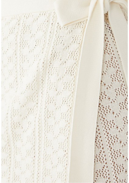 Bohem Dalgalar Midi Örgü Etek fırsatları