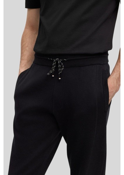 Jogger Yünlü Erkek Pantolon Siyah
