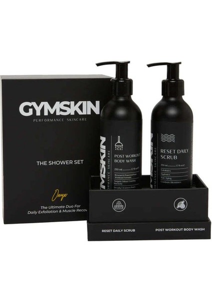 Onyx Duş Seti 250 ml , Günlük Temizlik ve Cilt Bakımı