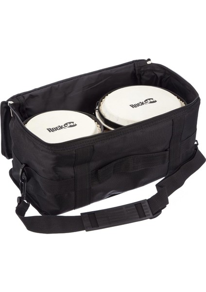 Technote Bongo Seti (17,8 cm ve 20,3 Cm) Doğal Ahşap, Inek Derisi, Akort Anahtarı