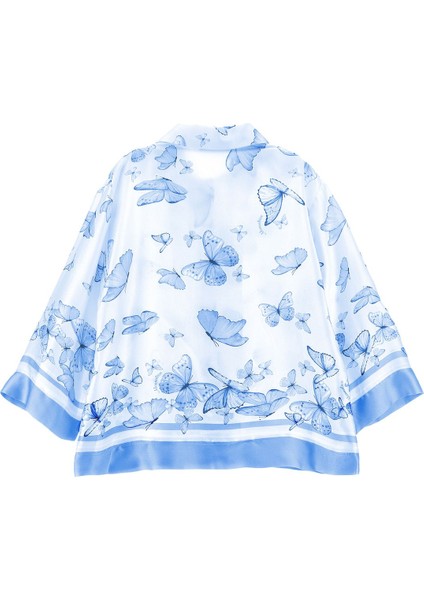 Çocuk Kelebek Desenli Gömlek fiyatları