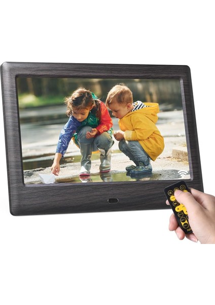 7 Inc Dijital Fotoğraf Çerçevesi, Fotoğraf/müzik/videolu, Usb/sd, Otomatik Dönme, Uzaktan Kumanda
