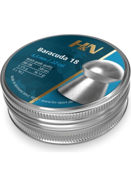 Baracuda 18 5,52MM 18.13GR 200LÜ