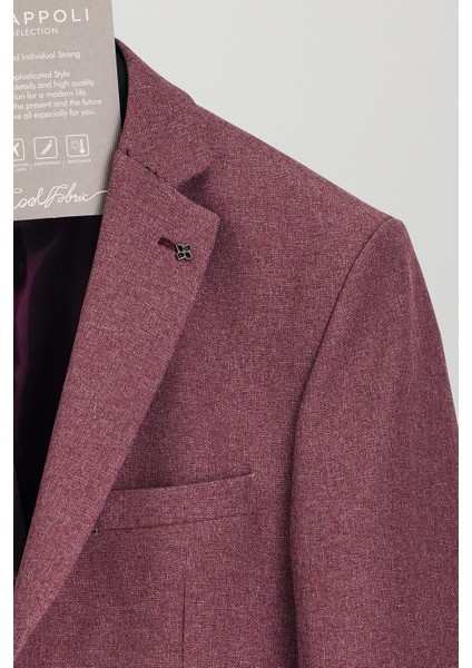 Icardi Erkek Vizon Dokulu Kumaş Mono Yaka Slim Fit Spor Blazer Ceket fiyatları