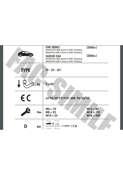 Fiat Sedici - Suzukı Sx4 modelleri