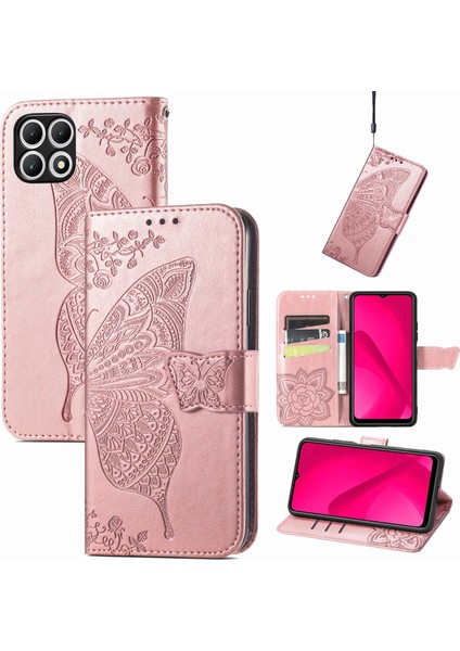 T-Mobile T Phone 2 Pro 5g Için Aşk Çiçeği Kılıfı (Yurt Dışından)