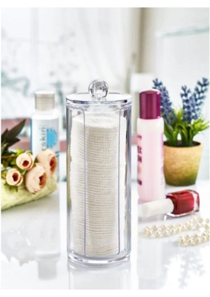 3'lü Makyaj Düzenleyici Organizer Set Makyaj Pamukluğu Kulak Çöpü Ruj Fırça Düzenleyici AK-504 fırsatları