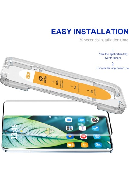 Huawei P50 Pro Için Enkay Gl Filmi (Yurt Dışından)