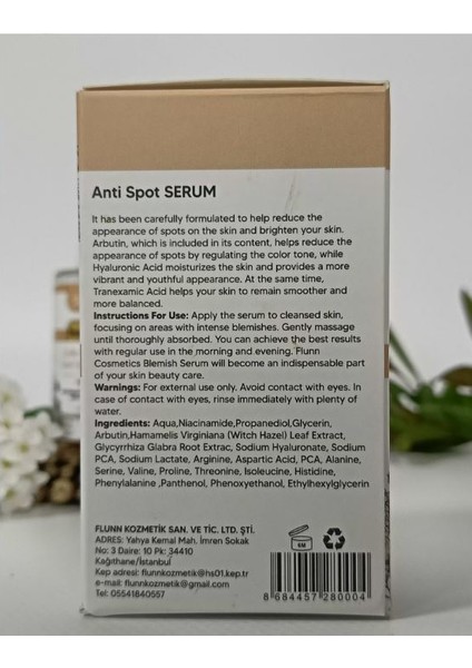 Leke Karşıtı,anti Spot Serum fırsatları