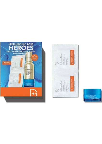 Hyaluronik Asit Kahramanları Kiti, Derinlemesine Nem & Bakım Set fiyatları