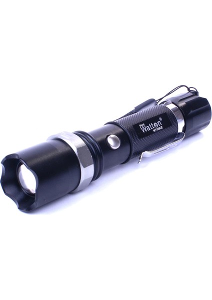 Zoomlu Şarjlı El Feneri En Uygun Fiyata Wt-038