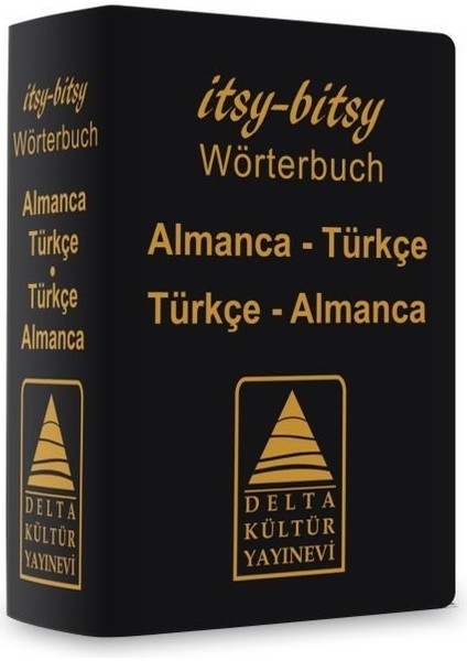 Delta Kültür Almanca Türkçe - Türkçe Almanca Mini Sözlük