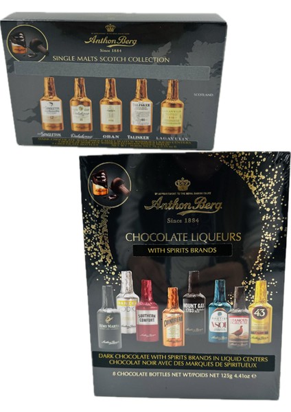 Spirits Brands Çikolata 125 gr - Çikolata 78 gr Avantaj Paket