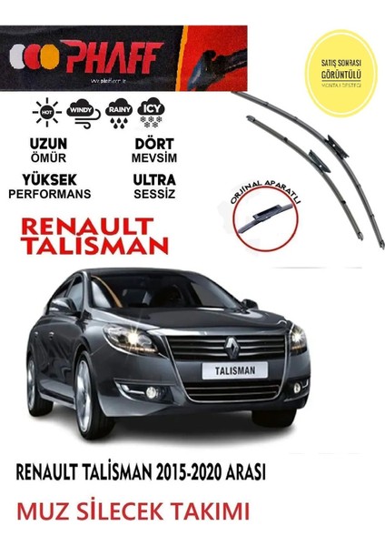 Renault Talisman Silecek Takımı 2018 Model Araca Özel Aparat