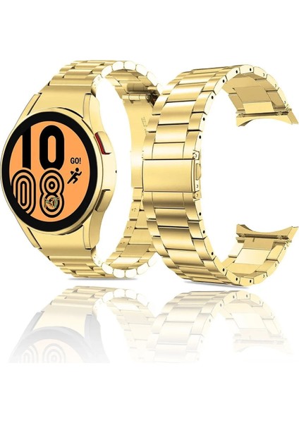 Galaxy Watch 4 5 6 7 Fe 40 44MM Classic 42 43 46 47MM Uyumlu Watch 5 Pro 45MM Metal Kordon