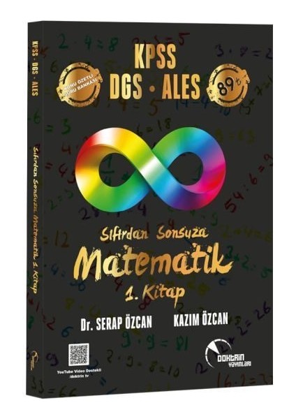 Doktrin Yayınları 2023 Kpss Sıfırdan Sonsuza Matematik-1 Konu Özetli Soru Bankası (1.cilt)