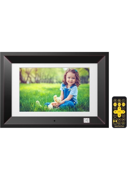 Dijital Resim Çerçevesi ,10 Inç, Uzaktan Kumandalı, Elektronik Fotoğraf Çerçevesi, 8 GB Bellek