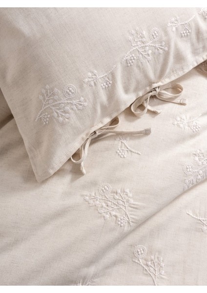 Cotton Keten Çift Kişilik Nevresim Takımı Esmira fırsatları