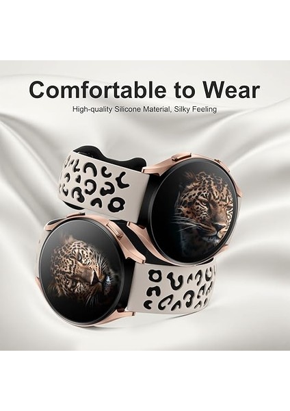 Huawei Watch 3 Gt Gt2 GT2E Gt3 Gt4 Gt5 Pro 46MM Ultimate Se Elite Kordon Leopar Desen Yumuşak Silikon Kordon indirimleri
