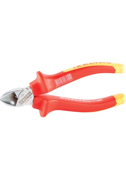 Izeltaş 1000V Izoleli Elektrikçi Yan Keski 180 mm