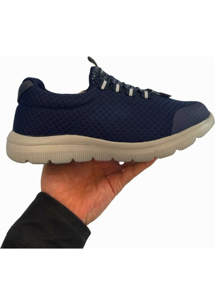 Ortopedik Anne Baba Genç Ayakkabısı: Bağcıksız Kullanım, Mikrofiber, Sararmaz Kaymaz Taban, Hava Alan Tasarım