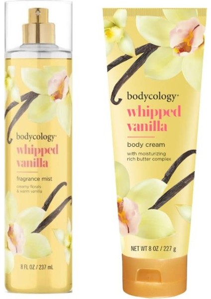 Whipped Vanilla Fragrance Mist Kadın Vücut Spreyi + Vücut Kremi Seti