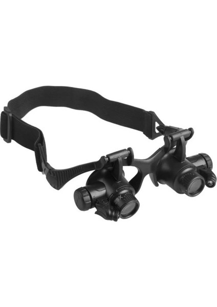 Gözlük Modeli 10X 15X 20X 25X Lens,2led Işıklı,büyüteç