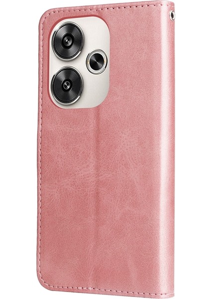 Xiaomi Poco F6 Için Buzağı Dokusu Fermuar Pu Kılıf (Yurt Dışından) modelleri