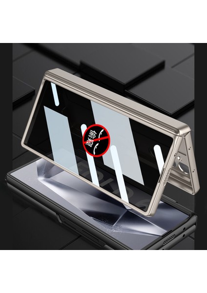 Samsung Galaxy Z Fold6 Için Gkk Anti Peep Kılıf (Yurt Dışından)