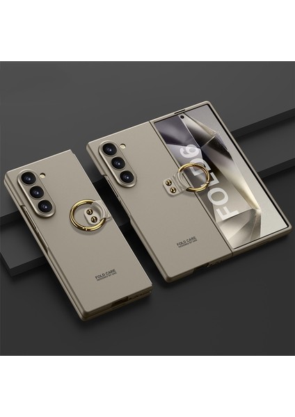 Samsung Galaxy Z Flip6 Için Gkk Doğru Delikli Pc Halkalı Kılıf (Yurt Dışından)