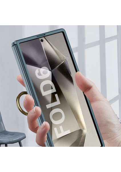 Samsung Galaxy Z Flip6 Için Gkk Doğru Delikli Pc Halkalı Kılıf (Yurt Dışından)