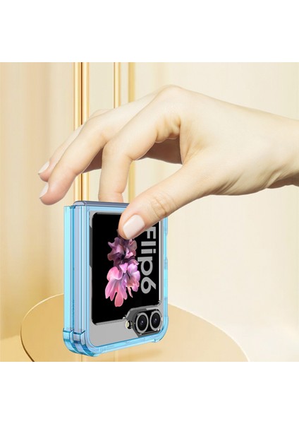 Samsung Galaxy Z Flip6 Için Filmli Gkk Hava Yastığı Telefon Kılıfı (Yurt Dışından) modelleri