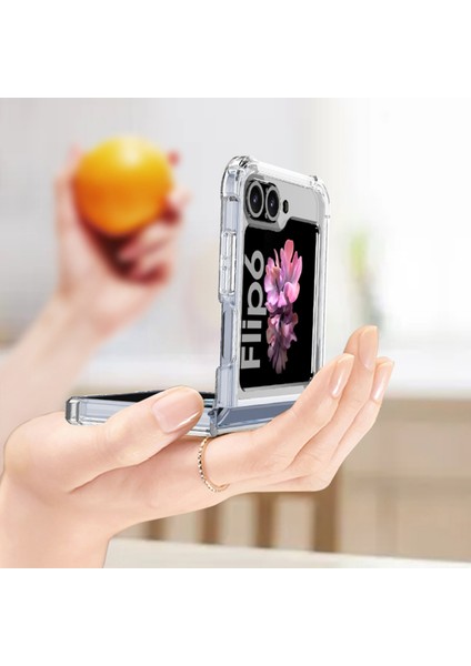 Samsung Galaxy Z Flip6 Için Filmli Gkk Hava Yastığı Telefon Kılıfı (Yurt Dışından) fırsatları