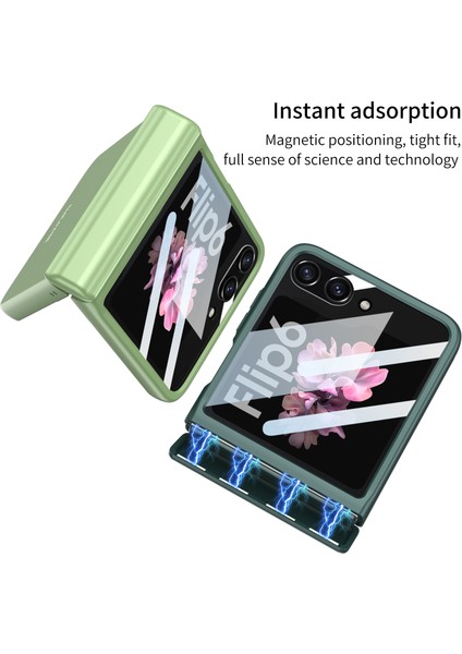 Samsung Galaxy Z Flip6 Için Gkk Manyetik Katlanır Kılıf (Yurt Dışından)