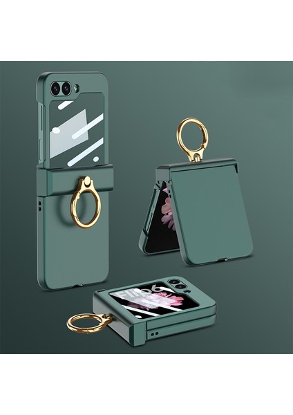 Samsung Galaxy Z Flip6 Için Gkk Menteşe Halkalı Kılıf (Yurt Dışından)