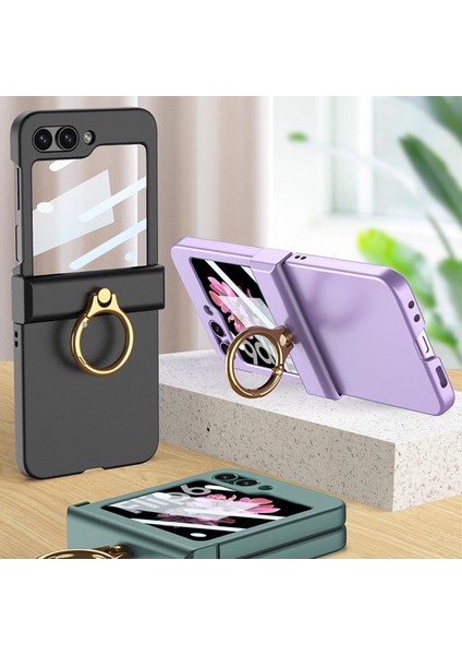 Samsung Galaxy Z Flip6 Için Gkk Menteşe Halkalı Kılıf (Yurt Dışından) fiyatları