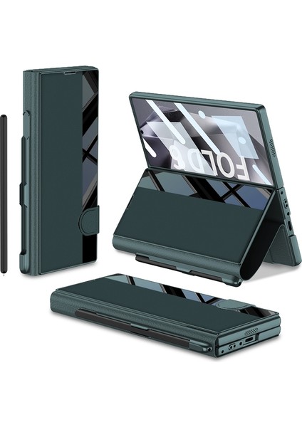 Samsung Galaxy Z Fold6 Için Kalem Yuvalı Gkk Flip Kılıf (Yurt Dışından)