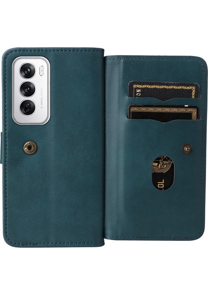Oppo RENO12 5g Global Için 10 Kartlı Cüzdan Deri Telefon Kılıfı (Yurt Dışından) fırsatları