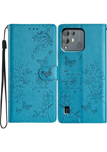 Blackview A55 Pro Için Aşk Çiçeği Pu Kılıf (Yurt Dışından)