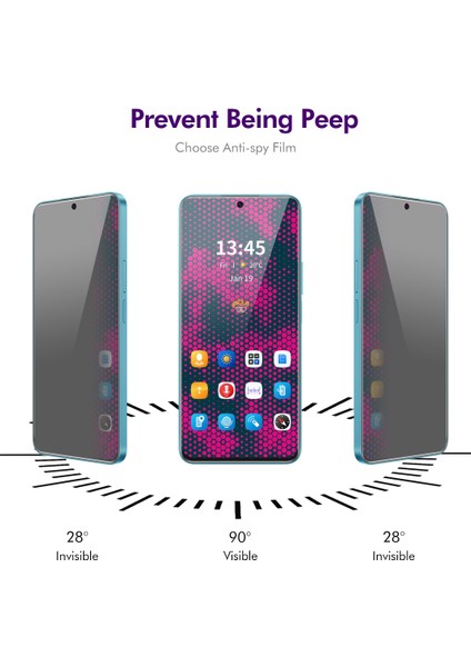 Huawei Nova 12S / 12 Lite Için 5 Adet Enkay Gizlilik Filmi (Yurt Dışından)