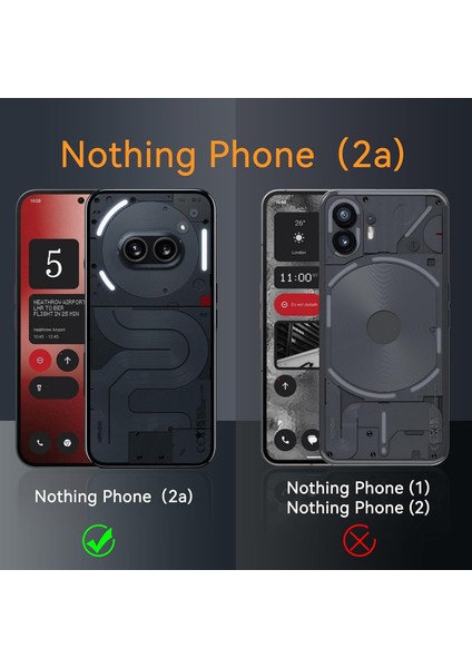Hiçbir Şey Için Her Şey Dahil Şeffaf Kılıf Telefon 2A (Yurt Dışından)
