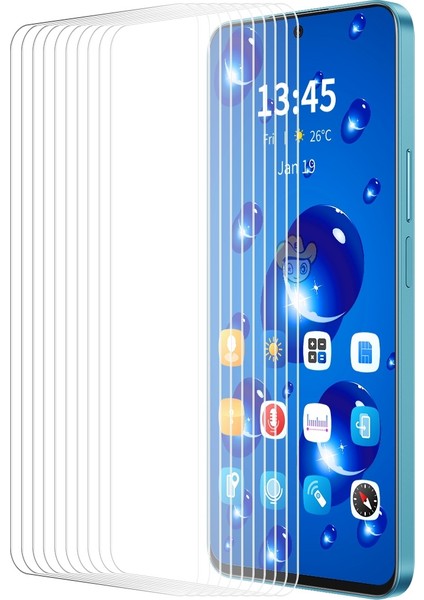 10 Adet Enkay Huawei Pura 70 Için Temperli Gl Film (Yurt Dışından)