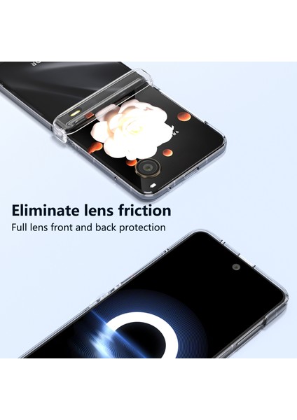 Honor Magic V Flip Için Üç Parçalı Şeffaf Pc Telefon Kılıfı (Yurt Dışından) modelleri