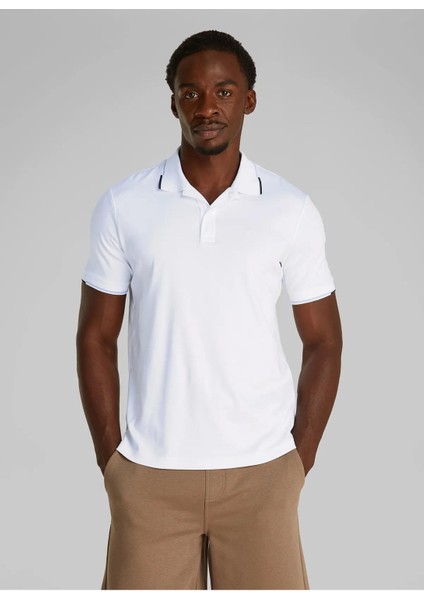 Lıquıd Touch Block Tıppıng Polo Erkek Polo T-Shirt K10K114130