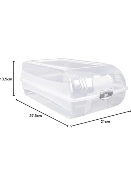 Jvnnshop 50817 Bay Ayakkabı Koruma Kutusu, Şeffaf, 37.5 x 21 x 13.5 cm 646268 fiyatları