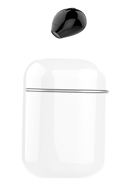 Mini Görünmez Kablosuz Kulaklık Gizli Bluetooth Kulaklık W / Şarj Durumda Cilt (Yurt Dışından)