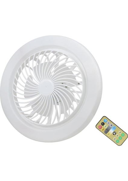 CT-1153 Fanlı 42W 3 Renk Dim Edilebilir Kumandalı Poyraz LED Ampul E27 Duy modelleri